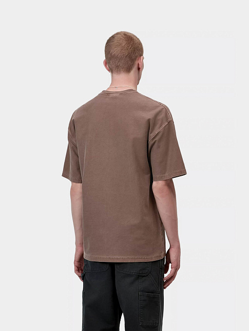 Футболка LOOSE POCKET (размер L, цвет Коричневый)