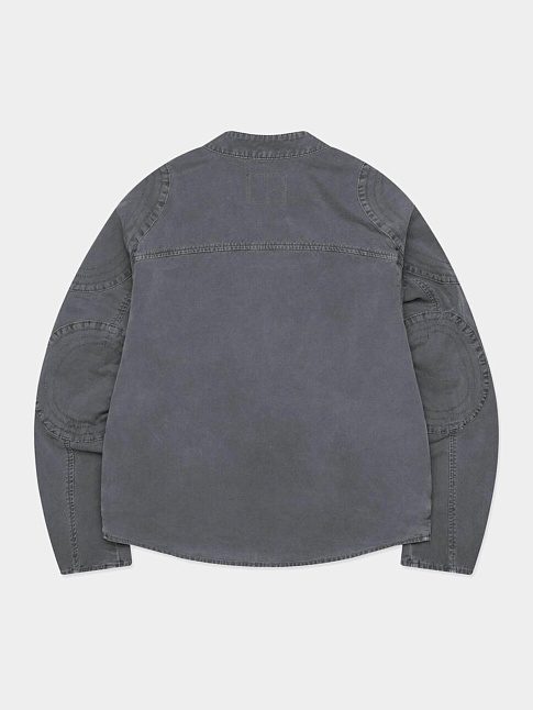 Куртка PIGMENT DYED OVAL GLOBE BIKER (размер M, цвет Серый)