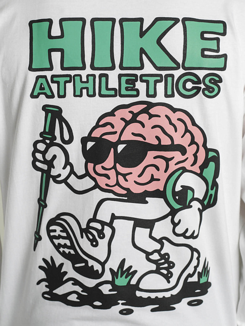 Лонгслив BRAINHIKE (размер S, цвет Белый)