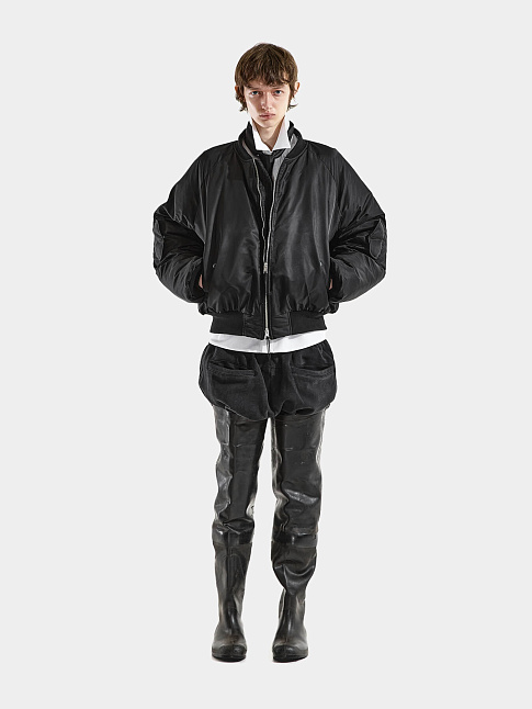 Бомбер ABC (размер S, цвет Черный)