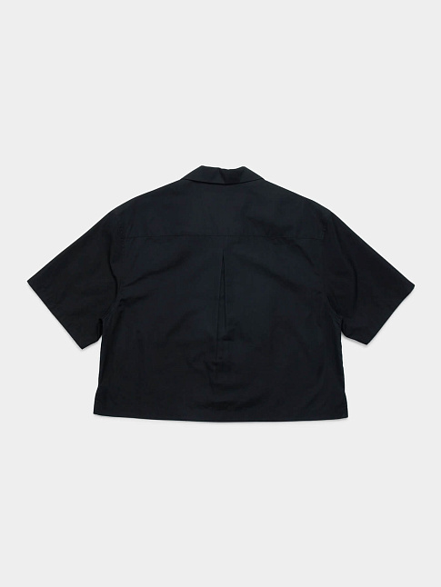 Рубашка CROPPED WIJK (размер S, цвет BLACK)