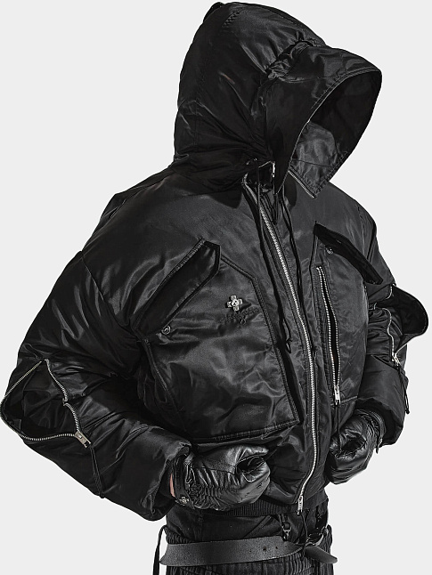 Бомбер ACTI (размер M, цвет Черный)