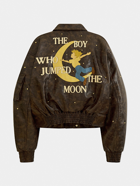 Куртка BOY WHO JUMPED OVER THE MOON (размер M, цвет Коричневый)