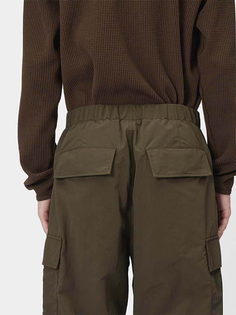 Брюки DOPE DYED TUSSAH CARGO (размер M, цвет Коричневый)