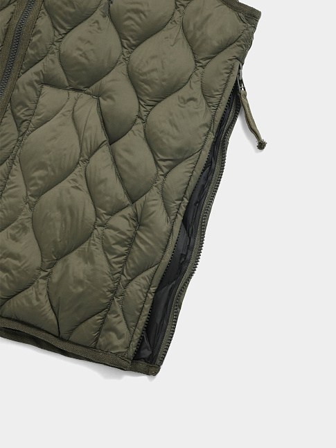 Куртка MILITARY HOOD W-ZIP (размер L, цвет Темно-зеленый)