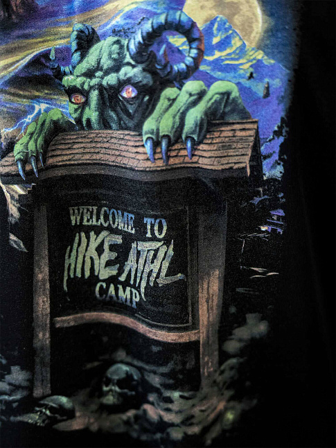 Футболка HORROR СAMP (размер S, цвет Белый)