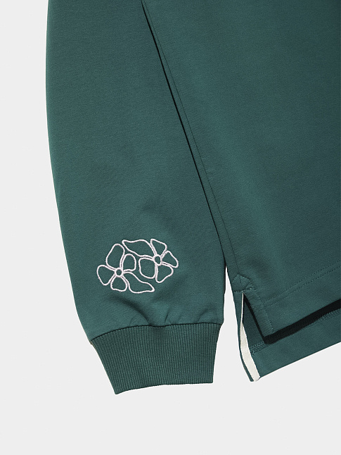 Лонгслив VACANZE ESTIVE (размер L, цвет Зеленый)