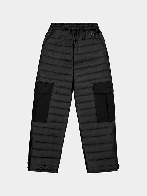 Брюки Cargo Puffer (размер XL, цвет Черный)