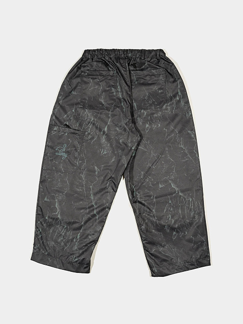 Брюки MEMBRANE 10K/10K (размер S, цвет Черный-Зеленый)