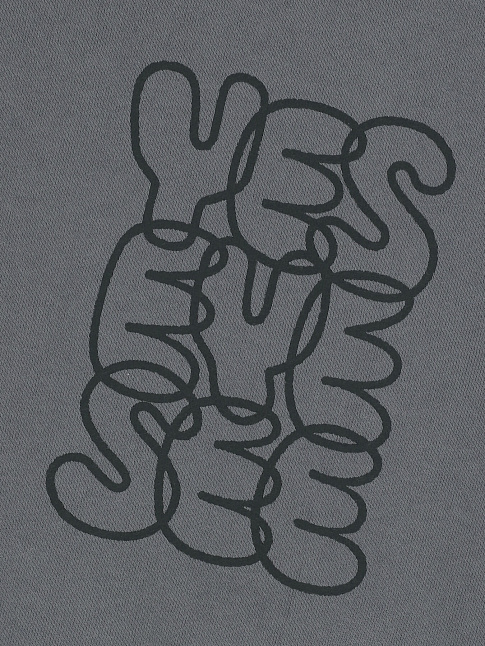 Худи C-LOGO (размер L, цвет Темно-серый)