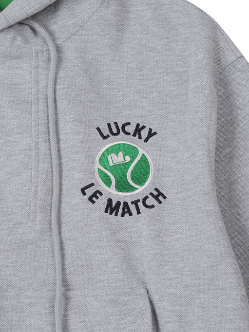 Худи LE MATCH ESSENTIAL (размер L, цвет Серый)