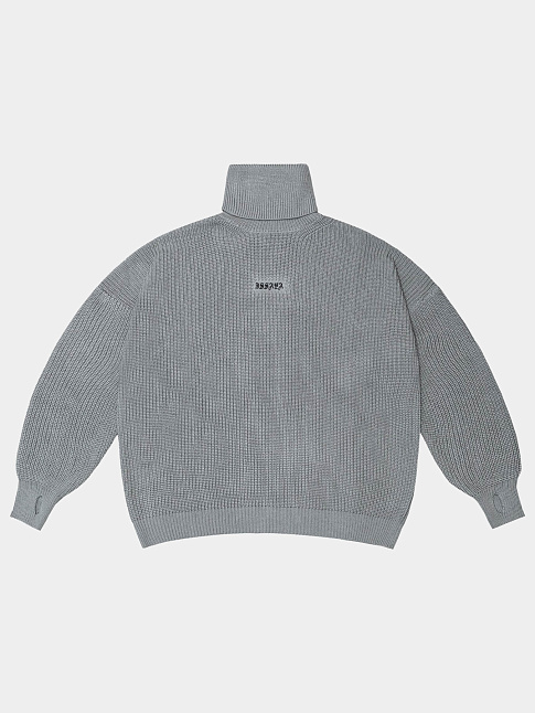 Свитер CHAINMAIL TURTLENECK (размер S, цвет Серый)