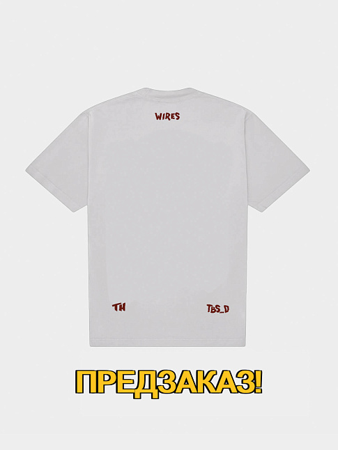 Футболка WIRES WORK (размер M, цвет Белый)