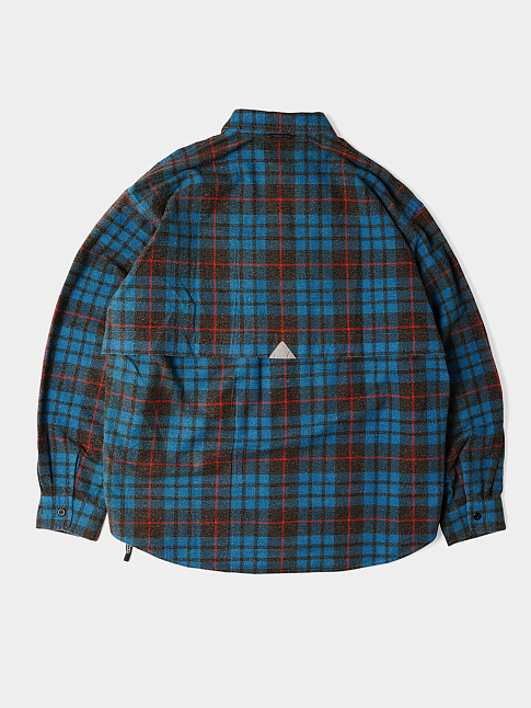 Рубашка ZIP FLANNEL (размер L, цвет Синий)