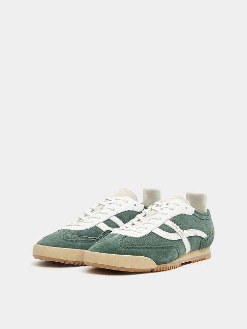 Кеды KITE SUEDE JADE (размер 42, цвет Зеленый)