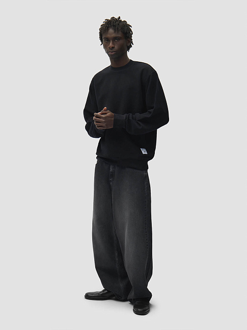 Джинсы FADE WASH BAGGY (размер L, цвет Черный)