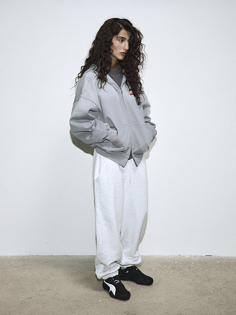 Худи ZIP INVESTIGATION (размер M, цвет Серый)