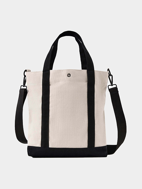 Тоут из канваса (размер one size, цвет Бежевый)