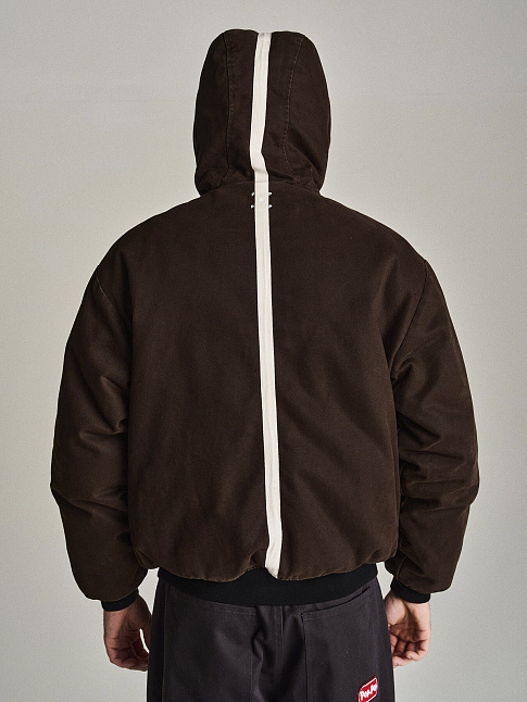 Куртка HOODED FLIGHT (размер L, цвет Серый)