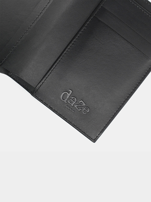 Кошелёк Logo Leather (размер one size, цвет Черный)