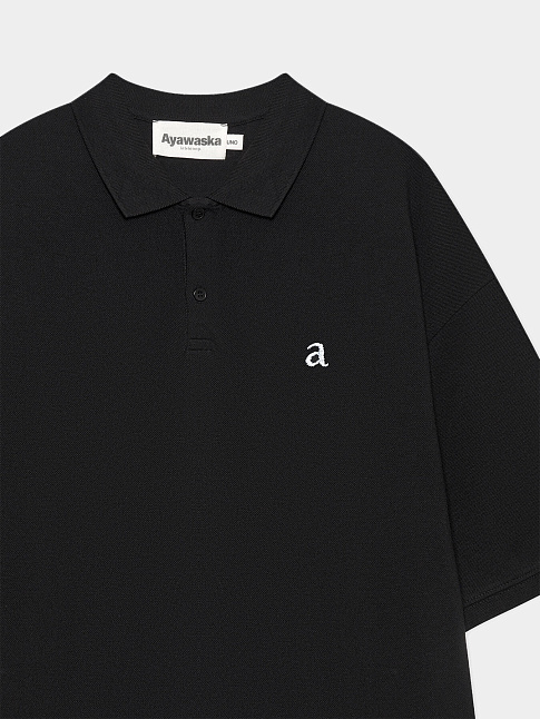Поло AYAWASKA PER LA CAPITALE (размер L-XL, цвет Черный)