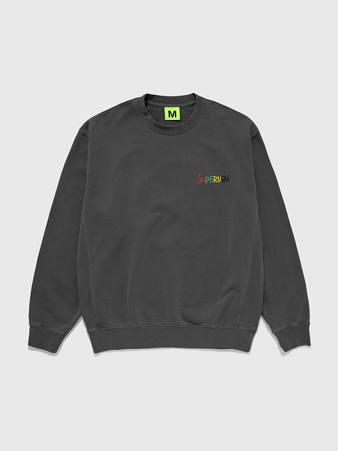 Свитшот SLAUSON BEADED (размер L, цвет Темно-серый)