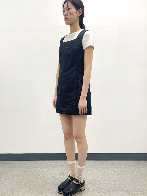 Платье PADDING (размер M, цвет Черный)