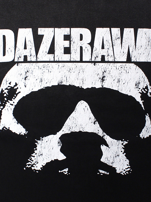Футболка DAZE RAW LOGO (размер S, цвет Черный)