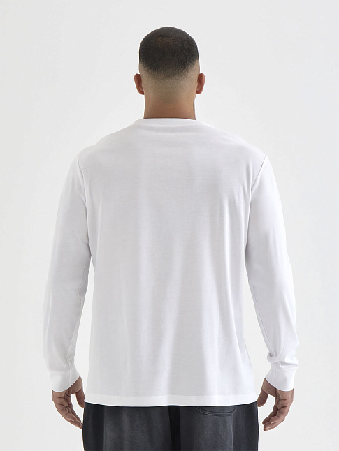 Лонгслив BASE ICON (размер XXL, цвет Белый)