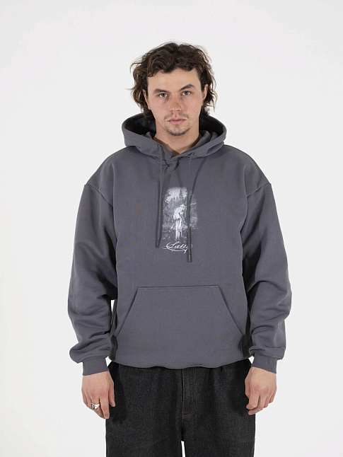 Худи IN THE FOREST (размер S, цвет Темно-серый)