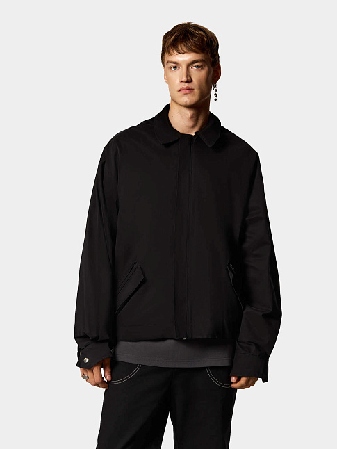 Бомбер (размер XL, цвет Черный)