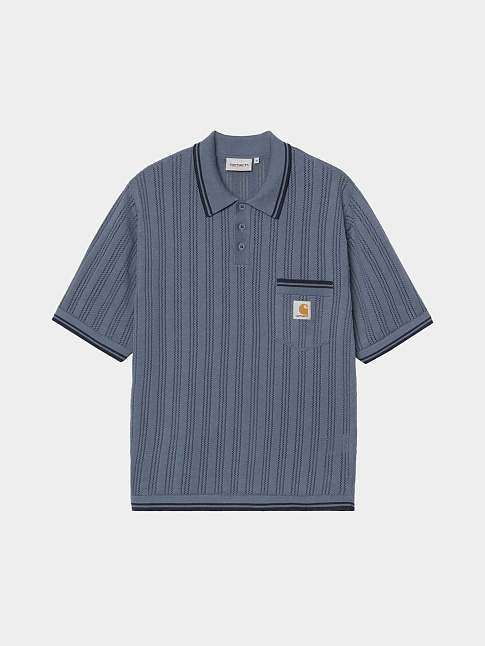 Поло RAMSEY (размер L, цвет Серо-голубой)