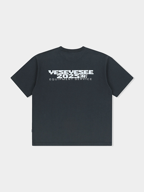 Футболка Y.E.S MULTI PAINTED (размер XL, цвет Темно-серый)
