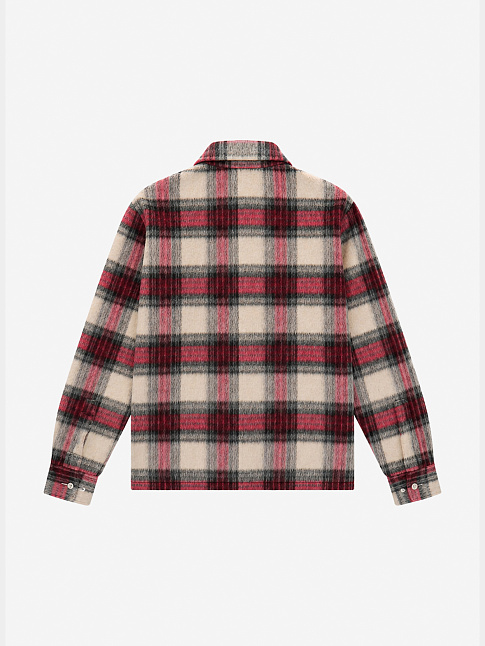 Рубашка PLAID ZIPPER (размер XL, цвет Разноцветный)