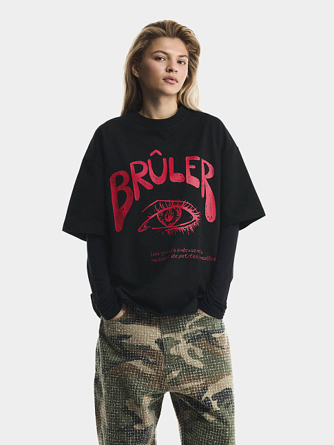 Футболка EYE (размер S, цвет Черный)