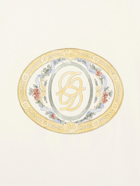 Футболка D MIROIR ORNEMENTS (размер M, цвет Белый)