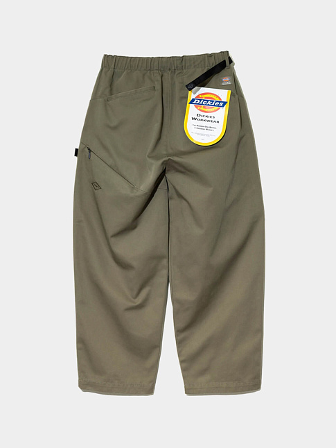 Брюки Dickies x Manastash DICKIES EXTRA MILE TUCK (размер L, цвет Хаки)