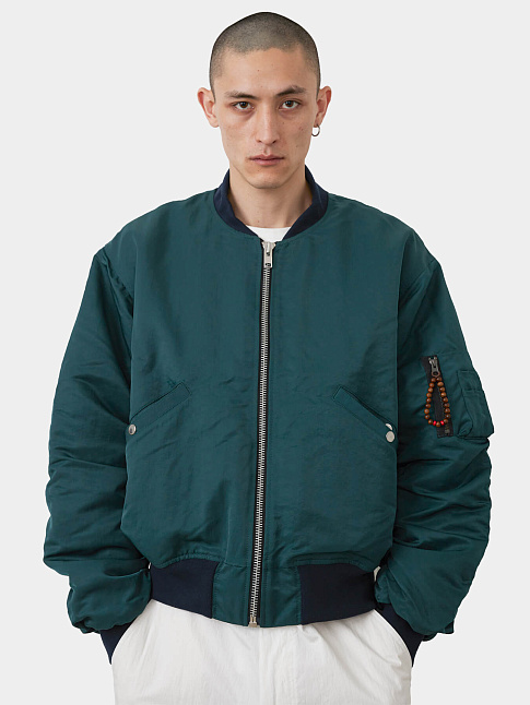 Бомбер ABU (размер XL, цвет Темно-синий)