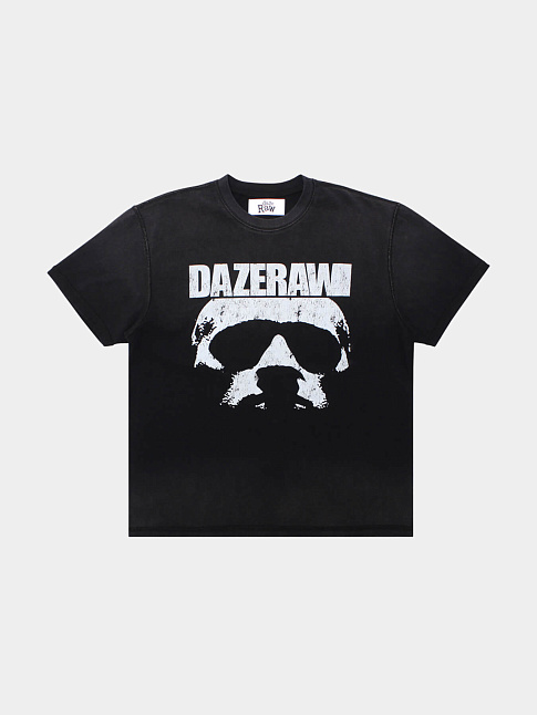 Футболка DAZE RAW LOGO (размер S, цвет Черный)
