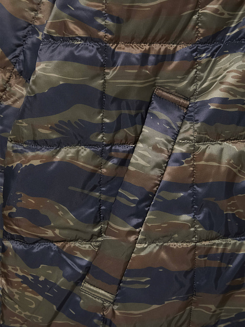 Куртка BASIC DOWN COACH (размер M, цвет Коричневый-Черный)