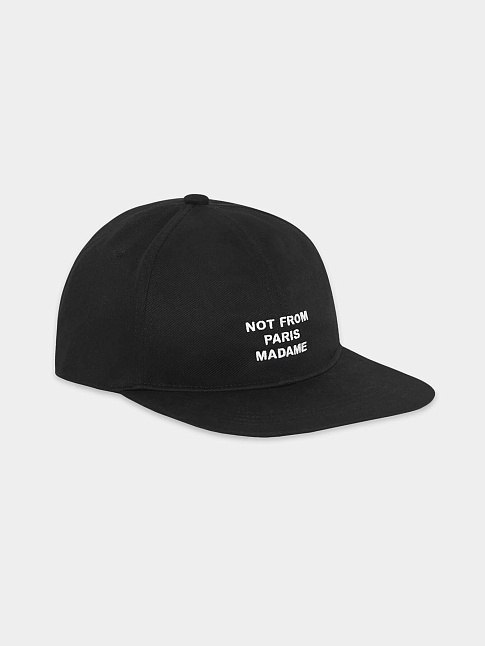 Кепка FLAT SLOGAN (размер one size, цвет Черный)