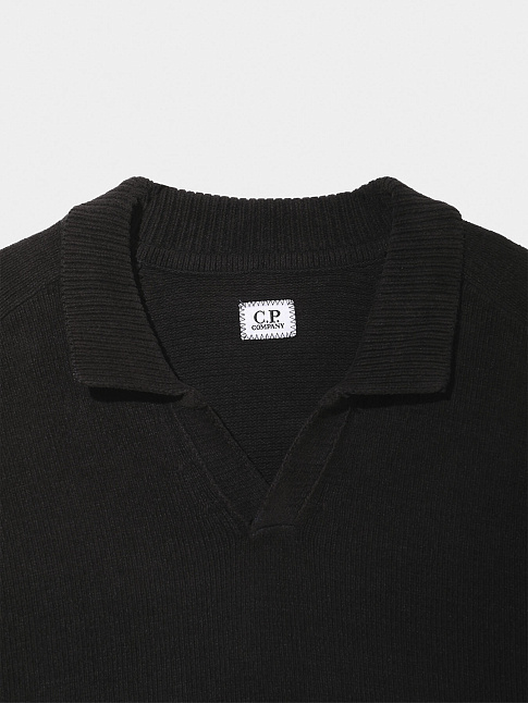 Свитер CHENILLE POLO LENS (размер XXL, цвет 999)