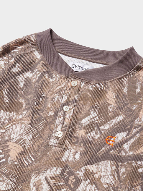 Лонгслив SUSHI CAMO HENLEY (размер M, цвет Бежевый)