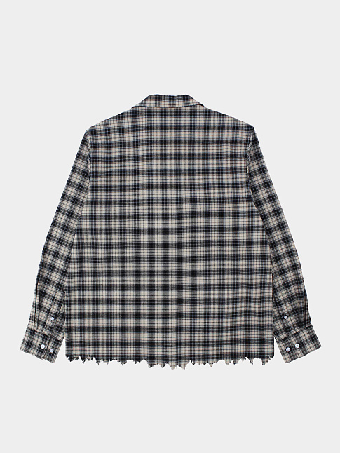 Рубашка RAW PATCH (размер L, цвет Черный-Белый)