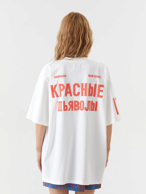 Футболка x NUW (размер S, цвет Белый)