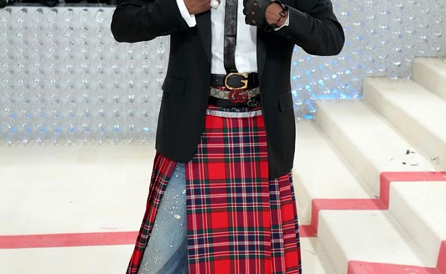 A$AP Rocky на Met Gala
