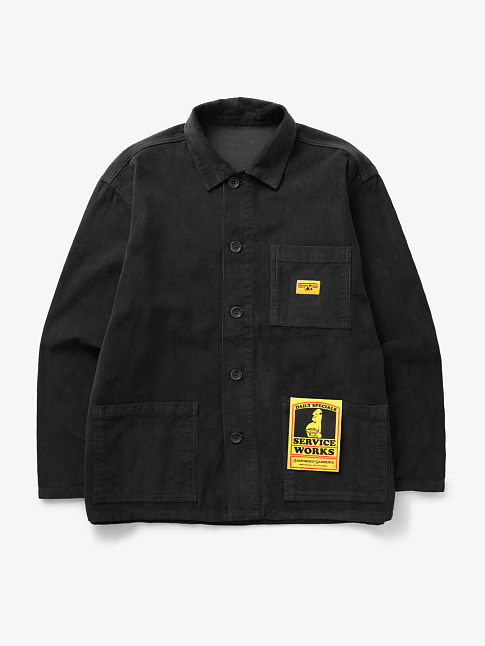 Овершот CORDUROY COVERALL (размер XL, цвет Черный)