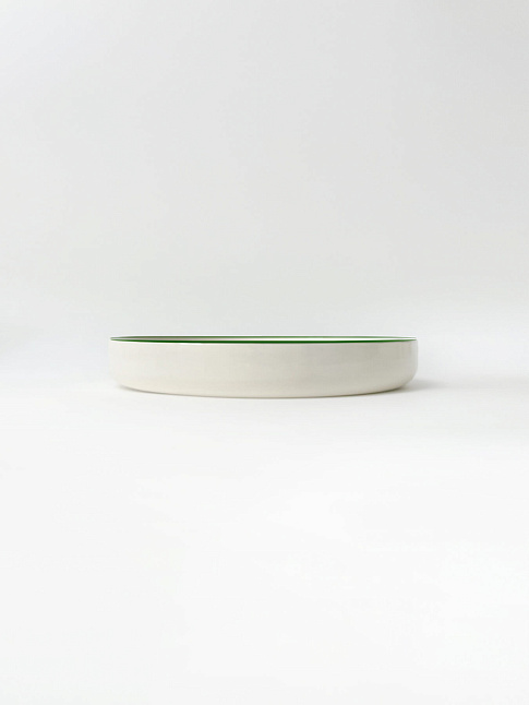 Большая тарелка 20 см (размер one size, цвет Зеленый)