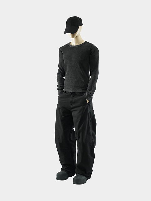 Лонгслив SLIM THERMAL (размер S, цвет Черный)