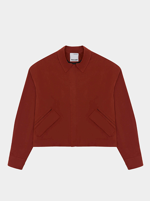 Бомбер (размер L, цвет Коричневый)